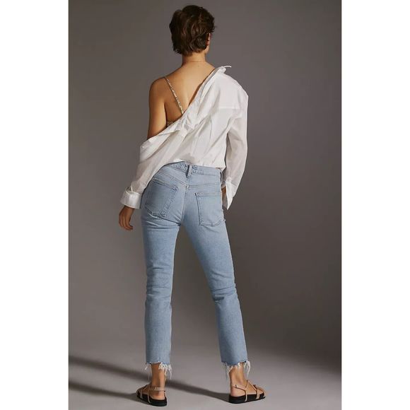 Anthropologie AGOLDE Merrel Straight Jeans Size 34 - Picture 3 of 8